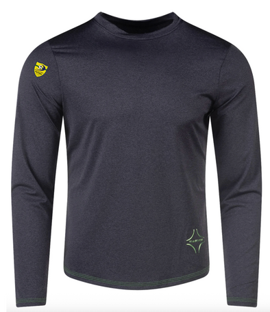 DCFA PITCH Performance Rabona Long Sleeve Crew Neck Dark Grey (high quality/athleisure)