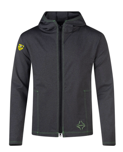 DCFA PITCH Performance Tribuna Full Zip Hoodie Dark Grey (high quality/athleisure)