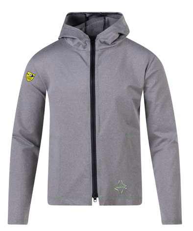 DCFA PITCH Performance Tribuna Full Zip Hoodie Light Grey (high quality/athleisure)