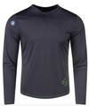 FCCI PITCH Performance Rabona Long Sleeve Crew Neck Dark Grey (high quality/athleisure)