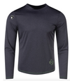 CIU PITCH Performance Rabona Long Sleeve Crew Neck Dark Grey (high quality/athleisure)