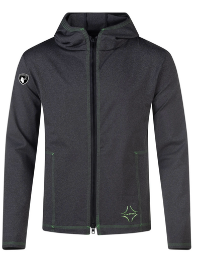 CIU PITCH Performance Tribuna Full Zip Hoodie Dark Grey (high quality/athleisure)