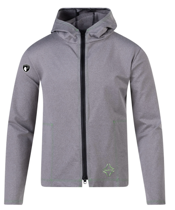 CIU PITCH Performance Tribuna Full Zip Hoodie Light Grey (high quality/athleisure)