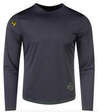 KOSA PITCH Performance Rabona Long Sleeve Crew Neck Dark Grey (high quality/athleisure)