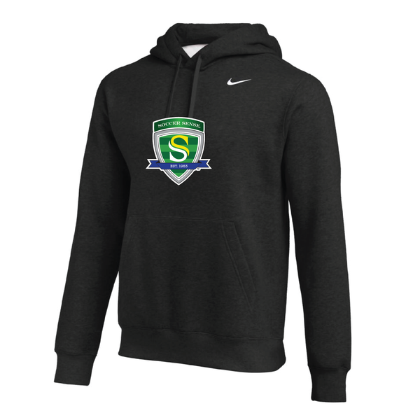 Soccer Sense Nike Club Hoodie Black