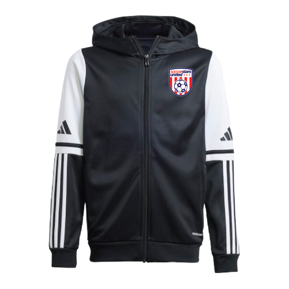 Soccer Stars United Wichita adidas Squadra 25 Zip Hoodie Black