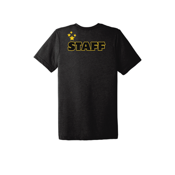STARS Bella + Canvas Short Sleeve Triblend T-Shirt Black