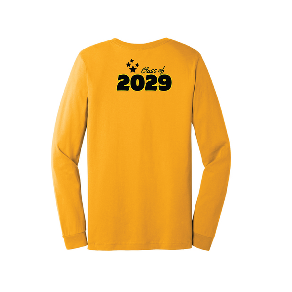 STARS Bella Canvas LS Tee Gold