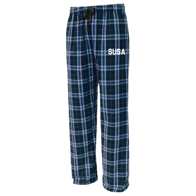 SUSA Pennant Flannel Lifestyle Pajama Pant Navy