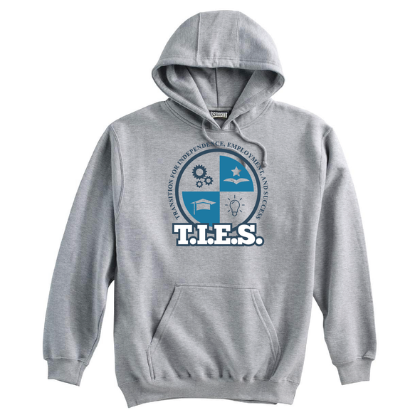 T.I.E.S. Pennant Super 10 Hoodie Grey