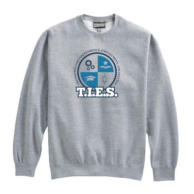 T.I.E.S Pennant Super 10 Crewneck Grey