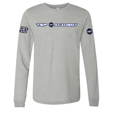 TSF Academy Coach Long Sleeve T-Shirt Grey