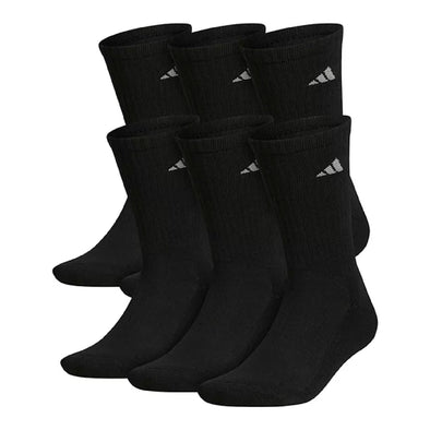 NYCFC Coaches adidas Cushion 3.0 Crew Socks Black - 3 Pack