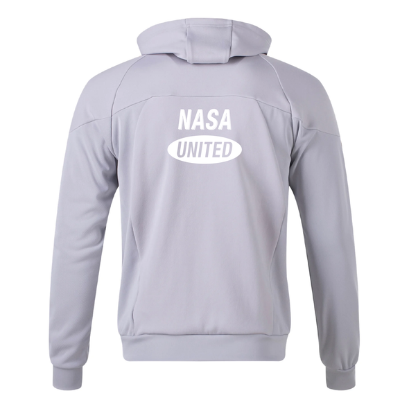 NASA United adidas Tiro 25 Full-Zip Hoodie Light Grey