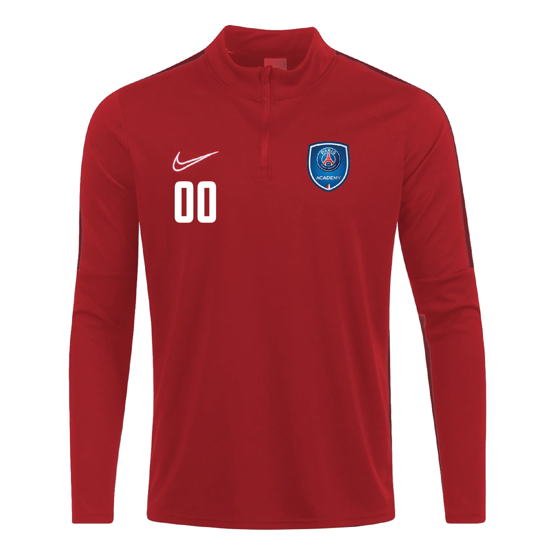 PSG Academy Fort Lauderdale Nike Academy 23 Drill Top Red – Soccer Zone USA