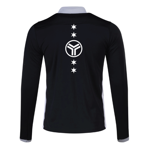 Grand FC Mustangs Nike Academy 25 Drill Top Black/Grey