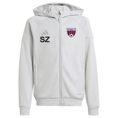 Cyclone SC Pre Competitive adidas Tiro 25 Full-Zip Hoodie Light Grey