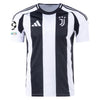 Men's Replica adidas Vlahovic Juventus Home Jersey 24/25- UCL