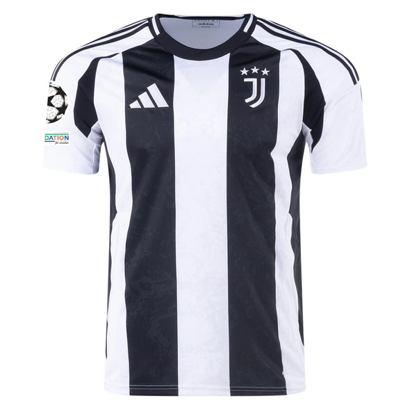 Kid's Replica adidas Yildiz Juventus Home Jersey 24/25- UCL