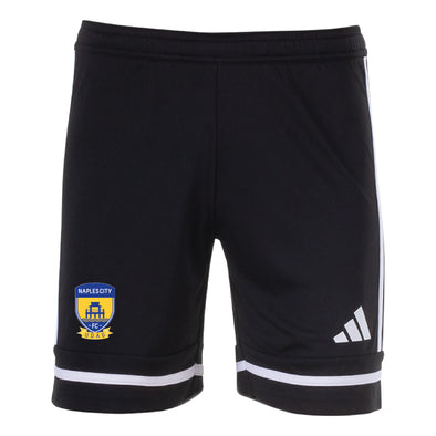 Naples City UDAG Pre- Competitive Girls and Goalkeeper adidas Squadra 25 Short Black