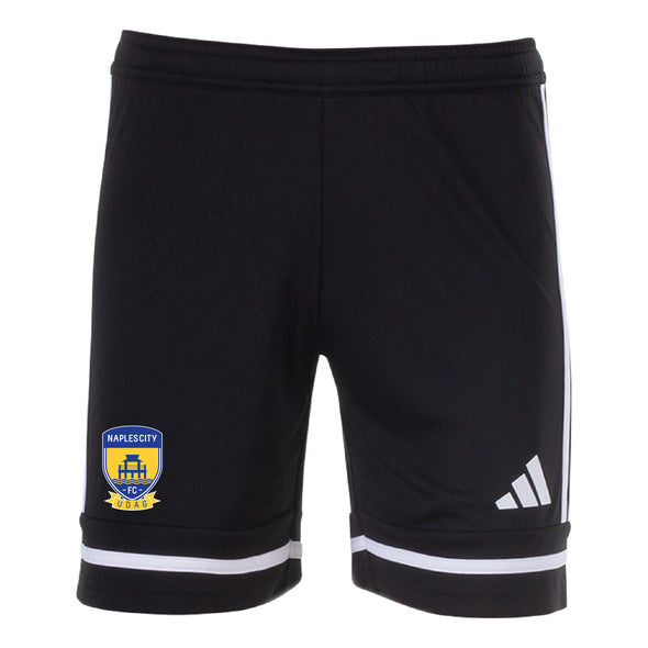Naples City UDAG Pre- Competitive Boys adidas Squadra 25 Short White