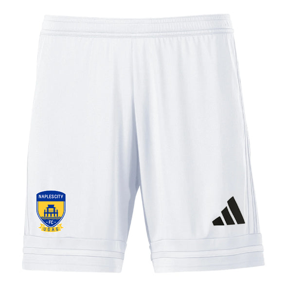 Naples City UDAG Pre- Competitive Boys adidas Squadra 25 Short White