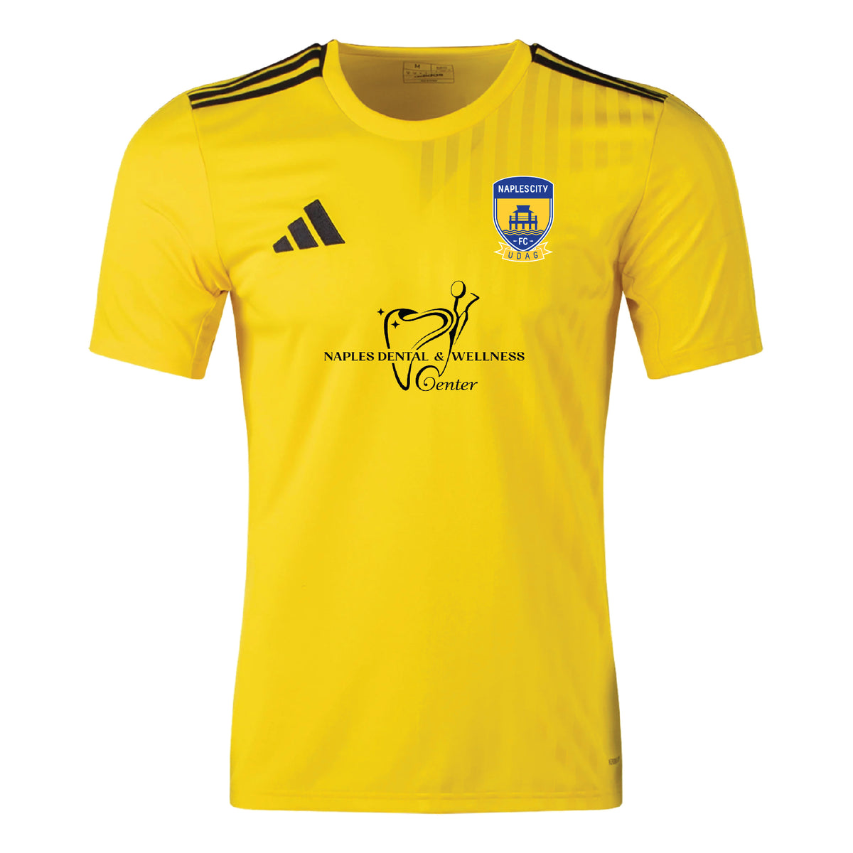Naples City UDAG Competitive adidas Campeon 25 Jersey Yellow – Soccer ...