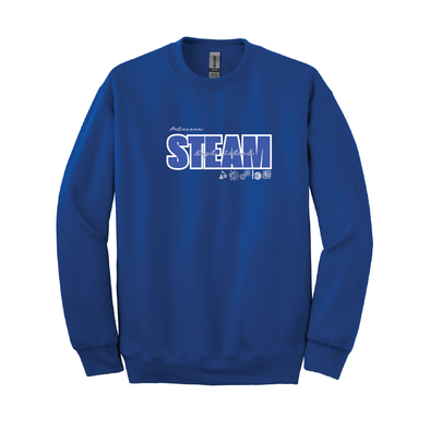 STEAM HS Gildan Crewneck Sweater Royal