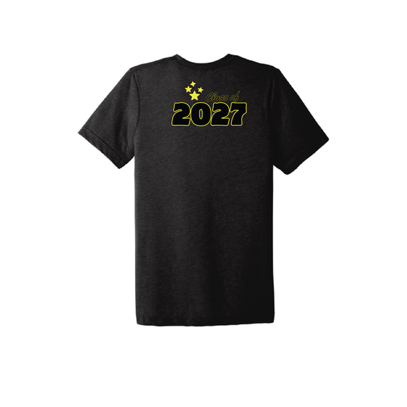 STARS Bella + Canvas Short Sleeve Triblend T-Shirt Black