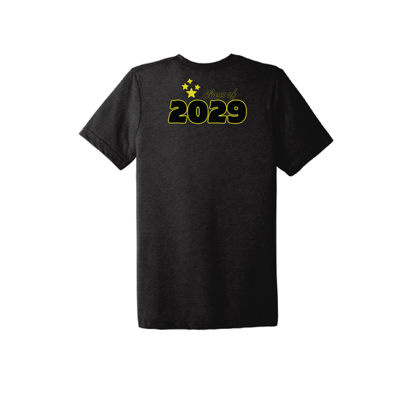 STARS Bella + Canvas Short Sleeve Triblend T-Shirt Black