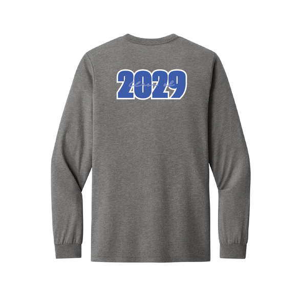 STEAM HS Bella + Canvas Long Sleeve Triblend T-Shirt Grey