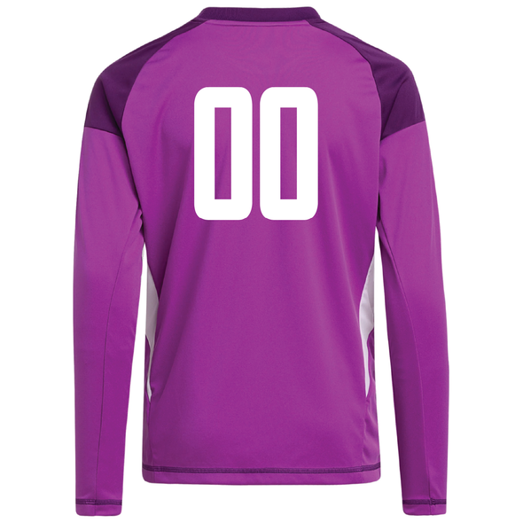 Caldwell West Caldwell  adidas Tiro 25 Comp LS GK Jersey Purple