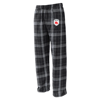 Grand Mustangs Pennant Flannel Lifestyle Pajama Pant Black