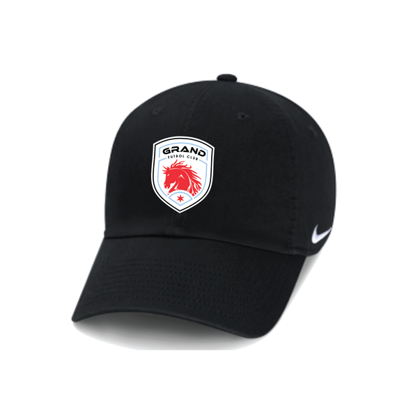 Grand Mustangs Nike Heritage 86 Cap- Black