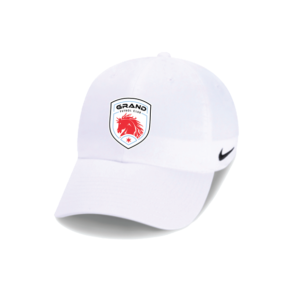 Grand Mustangs Nike Heritage 86 Cap- White