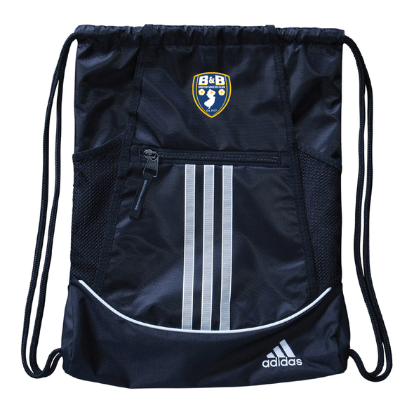 B & B United Soccer Club adidas Alliance II Sackpack Black