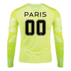 PSG Academy Los Angeles Nike LS Park IV Goalkeeper Jersey - Volt