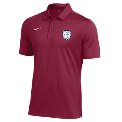 Wakulla United FC Coaches Nike Dri-Fit Polo Maroon