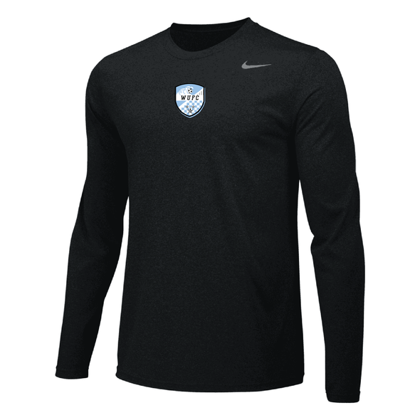 Wakulla United FC Coaches Nike Legend LS Shirt Black