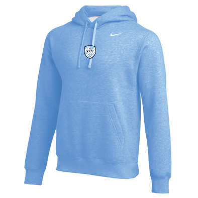 Wakulla United FC Nike Club Hoodie Light Blue