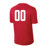 West Morris Rec Sport-Tek Jersey Red