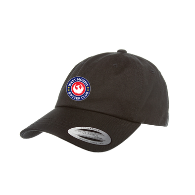 West Morris Middle School Yupoong Cotton Twill Dad Cap Black