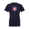 West Morris (Logo) Bella + Canvas Short Sleeve Triblend T-Shirt Navy