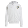 B&B United Soccer Club FAN adidas Tiro 25 Full-Zip Hoodie Light Grey