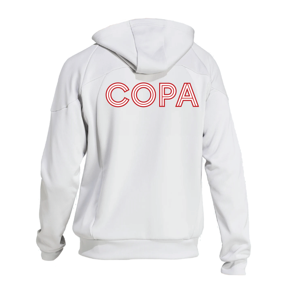 FC Copa Futures adidas Tiro 25 Full-Zip Hoodie Light Grey