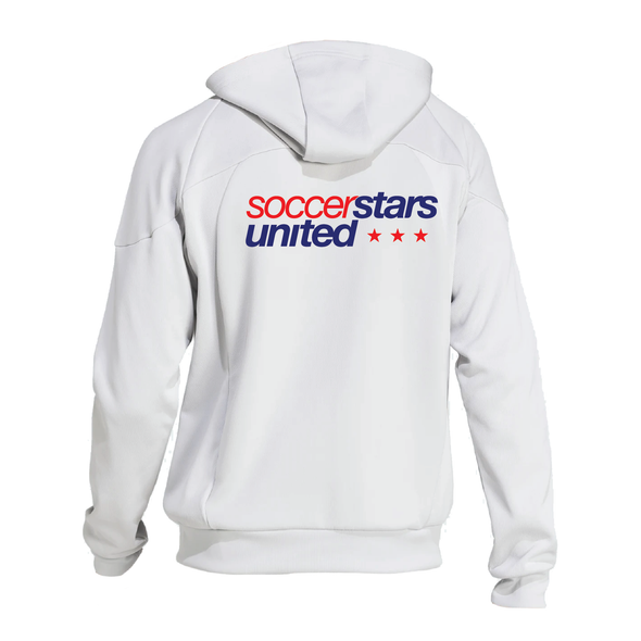 Soccer Stars United Miami adidas Tiro 25 Full-Zip Hoodie Light Grey