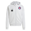 West Morris Rec adidas Tiro 25 Full-Zip Hoodie Light Grey