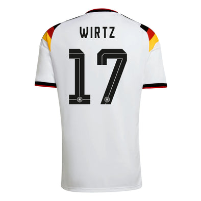 Kid's Replica adidas Wirtz Germany Home Jersey 2026 - Ships by 12/10