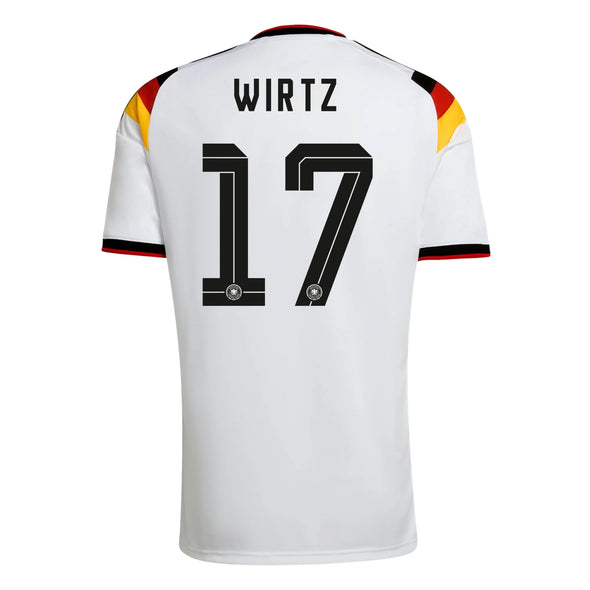 Kid's Replica adidas Wirtz Germany Home Jersey 2026 - Ships by 12/10