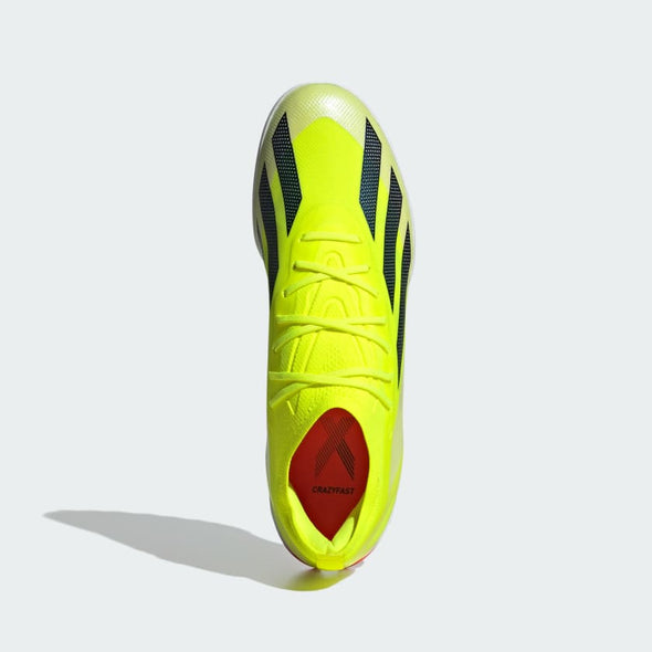 adidas X CrazyFast Elite TF Turf Soccer Cleat - Solar Yellow/Core Black/White